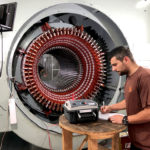 sasol 36mw stator rewind
